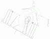 Zerto-Turn Mäher 74178 (Z150) - Toro Z Master Mower, 52" SFS Side Discharge Deck (SN: 230005001 - 230006000) (2003) Pièces détachées CASTER WHEEL ASSEMBLY NO. 1-634662