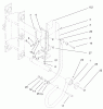 Compact Utility Attachments 22911 - Toro Vibratory Plow, Dingo Compact Utility Loaders (SN: 314000001 - 314999999) (2014) Pièces détachées INDICATING LEVER ASSEMBLY