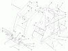 Compact Utility Loaders 22302 - Toro Dingo 220-D Traction Unit (SN: 990001 - 999999) (1999) Pièces détachées FRAME AND LOADER ARM ASSEMBLY