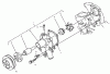 Compact Utility Loaders 22302 - Toro Dingo 220-D Traction Unit (SN: 990001 - 999999) (1999) Pièces détachées WATER PUMP ASSEMBLY