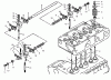 Compact Utility Loaders 22302TE - Toro Dingo 220-D Traction Unit (SN: 990001 - 999999) (1999) Pièces détachées VALVE AND ROCKER ARM ASSEMBLY