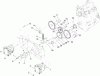 Zerto-Turn Mäher 74268 (Z597-D) - Toro Z Master Mower, 60" TURBO FORCE Side Discharge Deck (SN: 240000001 - 240999999) (2004) Pièces détachées WHEEL PUMP DRIVE ASSEMBLY