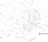 Zerto-Turn Mäher 74279TE (Z580-D) - Toro Z Master Mower, 52 Rear Discharge Deck (SN: 310000001 - 310999999) (2010) Pièces détachées DELUXE SEAT ASSEMBLY NO. 110-0838