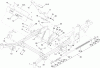 Zerto-Turn Mäher 74281TE (Z597-D) - Toro Z Master Mower, 72 Rear Discharge Deck (SN: 260000001 - 260999999) (2006) Pièces détachées FRONT FRAME ASSEMBLY