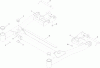 Zerto-Turn Mäher 74310 - Toro Z Master 8000 Series Riding Mower, with 42in Direct-Collect Cutting Unit (SN: 314000001 - 314999999) (2014) Pièces détachées DECK SUPPORT ASSEMBLY NO. 103-9481