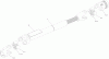 Zerto-Turn Mäher 74310 - Toro Z Master 8000 Series Riding Mower, with 42in Direct-Collect Cutting Unit (SN: 314000001 - 314999999) (2014) Pièces détachées DRIVE SHAFT ASSEMBLY NO. 103-9485