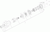 Zubehör 25410 - Toro Trencher Drive, Pro Sneak 360 Vibratory Plow (SN: 313000001 - 313999999) (2013) Pièces détachées HYDRAULIC MOTOR ASSEMBLY NO. AU188974A1