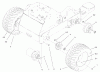 Compact Utility Loaders 22303TE - Toro Dingo 320-D Compact Utility Loader (SN: 220000001 - 220999999) (2002) Pièces détachées WHEEL AND MOTOR ASSEMBLY