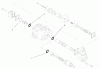 Compact Utility Loaders 22304 - Toro Dingo 222 Compact Utility Loader (SN: 210000001 - 210999999) (2001) Pièces détachées HYDRAULIC VALVE ASSEMBLY NO. 99-3077