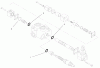 Compact Utility Loaders 22304 - Toro Dingo 222 Traction Unit (SN: 200000001 - 200999999) (2000) Pièces détachées HYDRAULIC VALVE ASSEMBLY NO. 99-3077