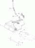 Zerto-Turn Mäher 74903CP - Toro Z Master G3 Riding Mower, 52" TURBO FORCE Side Discharge Deck (SN: 311000001 - 311999999) (2011) Pièces détachées FUEL TANK MOUNTING ASSEMBLY