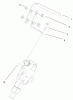 Compact Utility Loaders 22305 - Toro Dingo 322 Compact Utility Loader (SN: 220000001 - 220000200) (2002) Pièces détachées AUXILIARY CONTROL LEVER ASSEMBLY