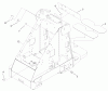 Compact Utility Loaders 22305 - Toro Dingo 322 Compact Utility Loader (SN: 220000001 - 220000200) (2002) Pièces détachées FRAME ASSEMBLY NO. 104-7416