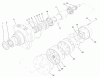 Compact Utility Loaders 22305 - Toro Dingo 322 Traction Unit (SN: 200000001 - 200000500) (2000) Pièces détachées HYDRAULIC MOTOR ASSEMBLY NO. 99-3052
