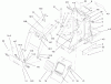 Compact Utility Loaders 22305TE - Toro Dingo 322 Traction Unit (SN: 990001 - 999999) (1999) Pièces détachées FRAME AND LOADER ARM ASSEMBLY