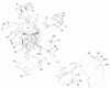 Compact Utility Loaders 22306 - Toro Dingo TX 420 Compact Utility Loader (SN: 210000501 - 210999999) (2001) Pièces détachées ENGINE AND MOUNTING ASSEMBLY