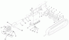 Compact Utility Loaders 22306 - Toro Dingo TX 420 Compact Utility Loader (SN: 220000001 - 220000400) (2002) Pièces détachées TRACK AND TRACTION ASSEMBLY