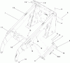 Compact Utility Loaders 22306 - Toro Dingo TX 420 Compact Utility Loader (SN: 280000001 - 280999999) (2008) Pièces détachées LOADER ARM ASSEMBLY