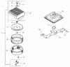 Compact Utility Loaders 22306 - Toro Dingo TX 420 Traction Unit (SN: 200000301 - 200999999) (2000) Pièces détachées GROUP 10-AIR INTAKE/FILTRATION (CH20S 64637 KOHLER)
