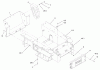 Compact Utility Loaders 22306 - Toro Dingo TX 420 Traction Unit (SN: 200000301 - 200999999) (2000) Pièces détachées MAIN CHASSIS ASSEMBLY