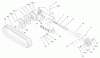 Compact Utility Loaders 22306 - Toro Dingo TX 420 Traction Unit (SN: 200000301 - 200999999) (2000) Pièces détachées TRACK AND TRACTION ASSEMBLY