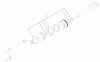 Compact Utility Loaders 22306 - Toro Dingo TX 420 Traction Unit (SN: 210000001 - 210000500) (2001) Pièces détachées HYDRAULIC CYLINDER ASSEMBLY NO. 95-3578