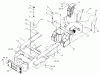 Compact Utility Loaders 22307 - Toro Dingo TX 425 Wide Track Compact Utility Loader (SN: 230000601 - 230999999) (2003) Pièces détachées MAIN FRAME AND FUEL TANK ASSEMBLY