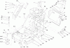 Compact Utility Loaders 22308 - Toro Dingo TX 413 Compact Utility Loader (SN: 240000201 - 240999999) (2004) Pièces détachées FRAME ASSEMBLY