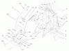Compact Utility Loaders 22311 - Toro Dingo 220 Compact Utility Loader (SN: 220000001 - 220999999) (2002) Pièces détachées FRAME AND LOADER ARM ASSEMBLY