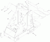 Compact Utility Loaders 22312 - Toro Dingo 323 Compact Utility Loader (SN: 240000001 - 240000200) (2004) Pièces détachées FRAME ASSEMBLY NO. 105-8375