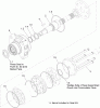 Compact Utility Loaders 22317 - Toro Dingo 220 Compact Utility Loader (SN: 314000001 - 314999999) (2014) Pièces détachées HYDRAULIC MOTOR ASSEMBLY NO. 99-3052