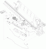 Zubehör 23800 - Toro 2024 Directional Drill (SN: 313000001 - 313999999) (2013) Pièces détachées MAIN FRAME HYDRAULIC HOSE ASSEMBLY NO. 4
