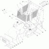Compact Utility Loaders 22321 - Toro Dingo TX 427 Compact Utility Loader (SN: 310000001 - 310999999) (2010) Pièces détachées GRILL ASSEMBLY