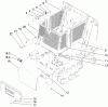 Compact Utility Loaders 22322 - Toro Dingo TX 427 Wide Track Compact Utility Loader (SN: 280000001 - 280999999) (2008) Pièces détachées GRILL ASSEMBLY