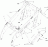 Compact Utility Loaders 22322 - Toro Dingo TX 427 Wide Track Compact Utility Loader (SN: 312000201 - 312999999) (2012) Pièces détachées LOADER ARM ASSEMBLY