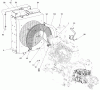 Zubehör DD2024 - Toro EarthPro Directional Drill (2007) Pièces détachées ENGINE RADIATOR ASSEMBLY MACHINE SERIAL NUMBERS THRU DD202490144 AND INCLUDING DD202490147