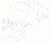 Compact Utility Loaders 22324 - Toro Dingo TX 525 Wide Track Compact Utility Loader (SN: 312000001 - 312999999) (2012) Pièces détachées HOOD ASSEMBLY