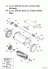 Wolf-Garten UL 33 E 3620003 Série B, C (2003) Pièces détachées Porte-lames, Roues