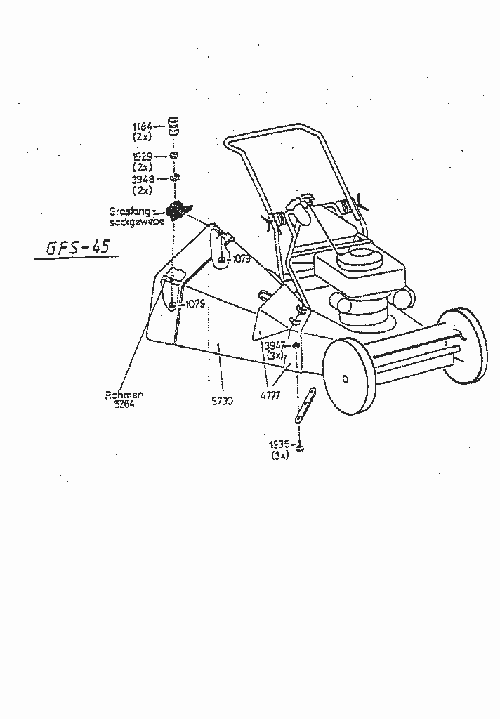 Listes de pièces de rechange