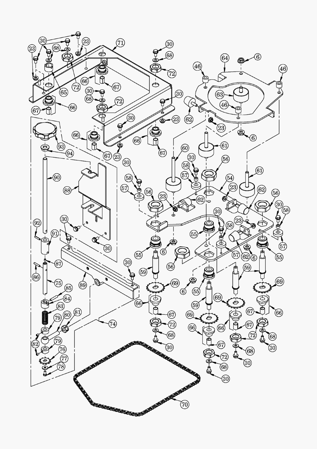 Listes de pièces de rechange