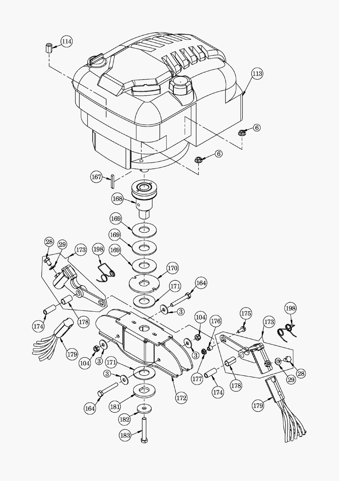 Listes de pièces de rechange