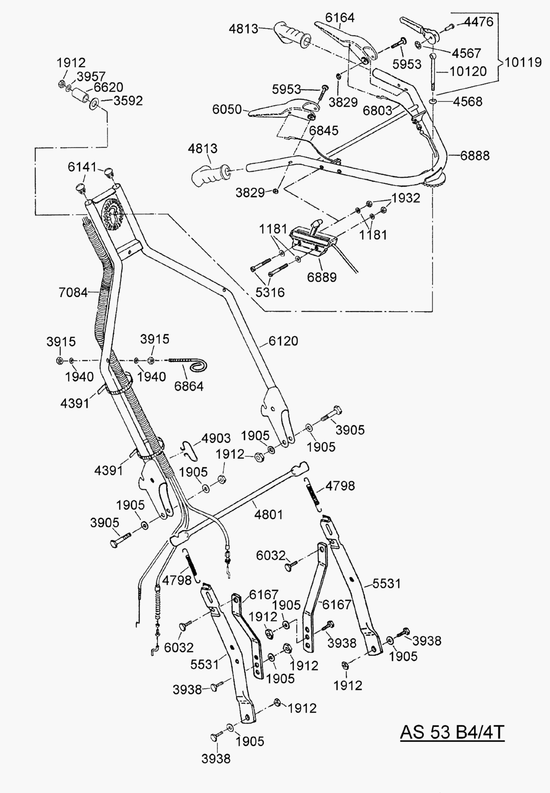Listes de pièces de rechange