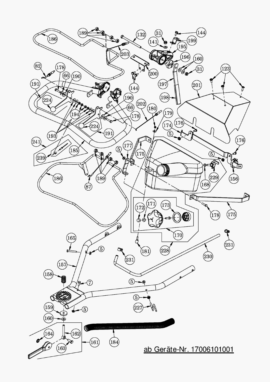 Listes de pièces de rechange