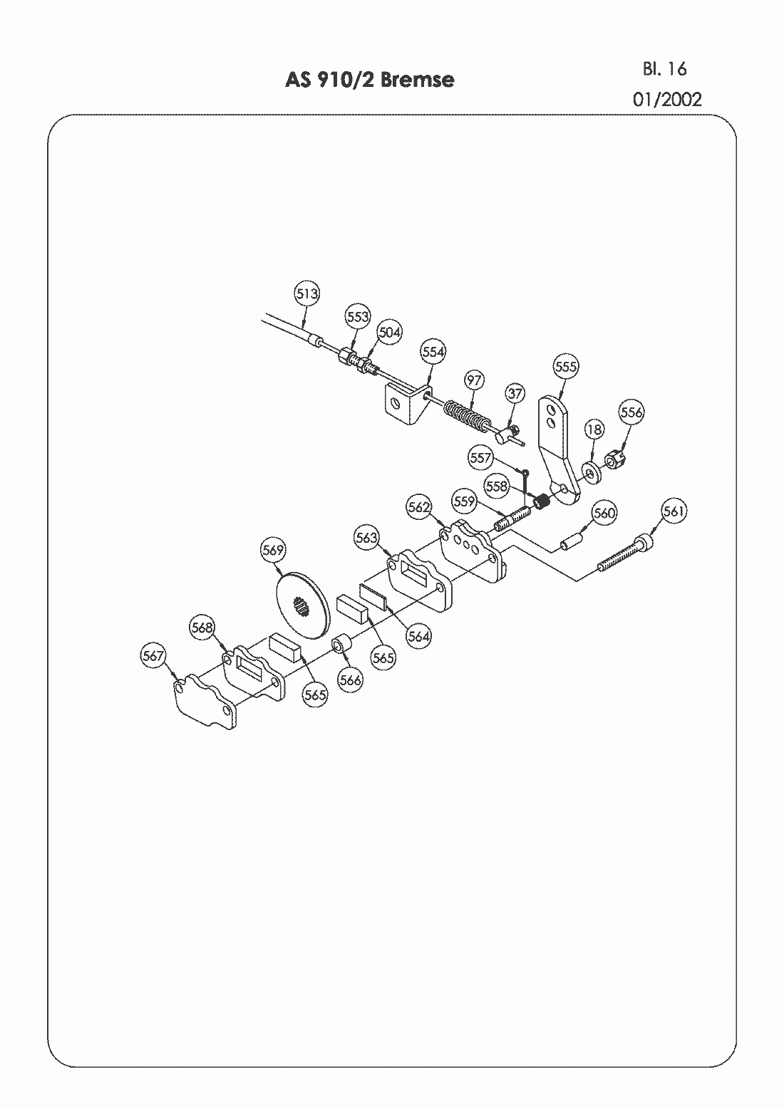 Listes de pièces de rechange
