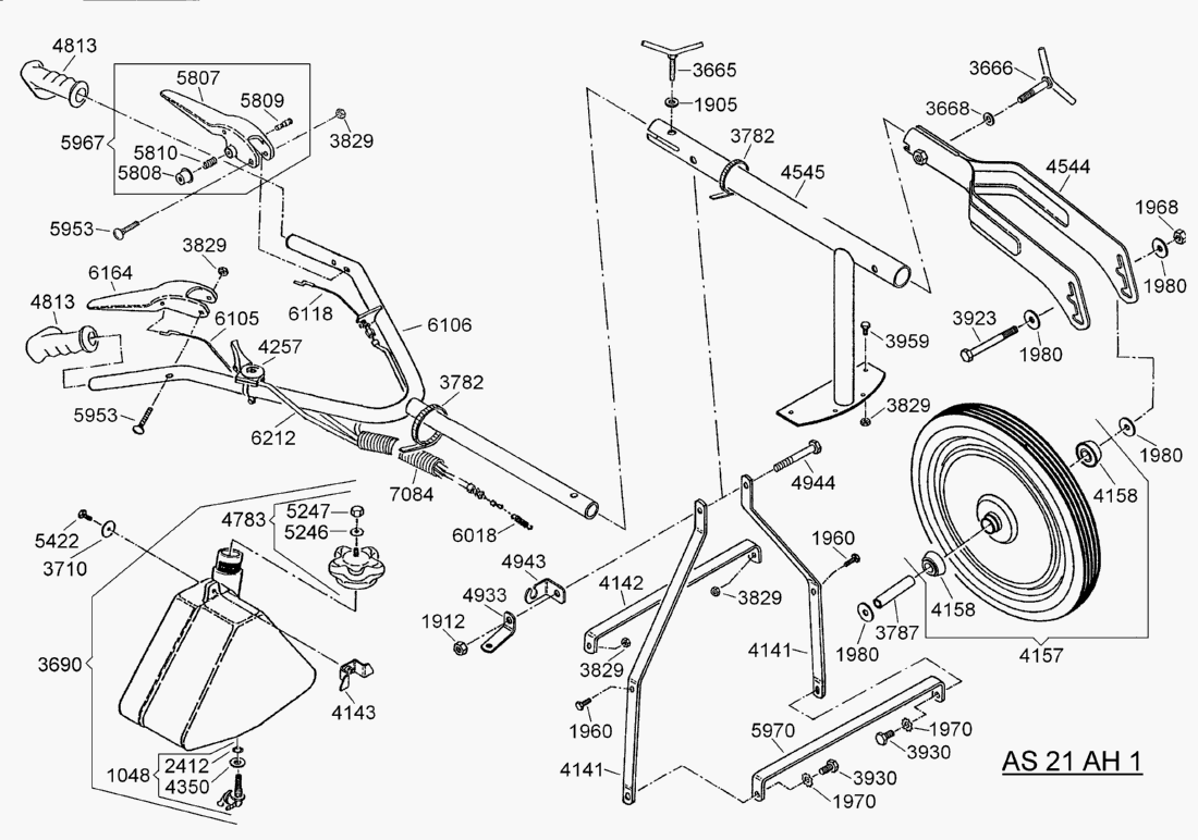 Listes de pièces de rechange