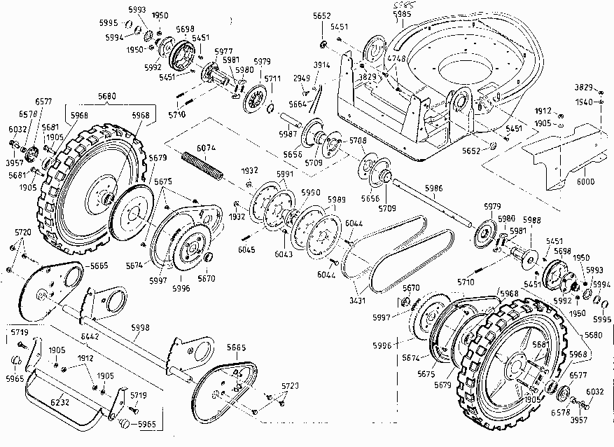 Listes de pièces de rechange