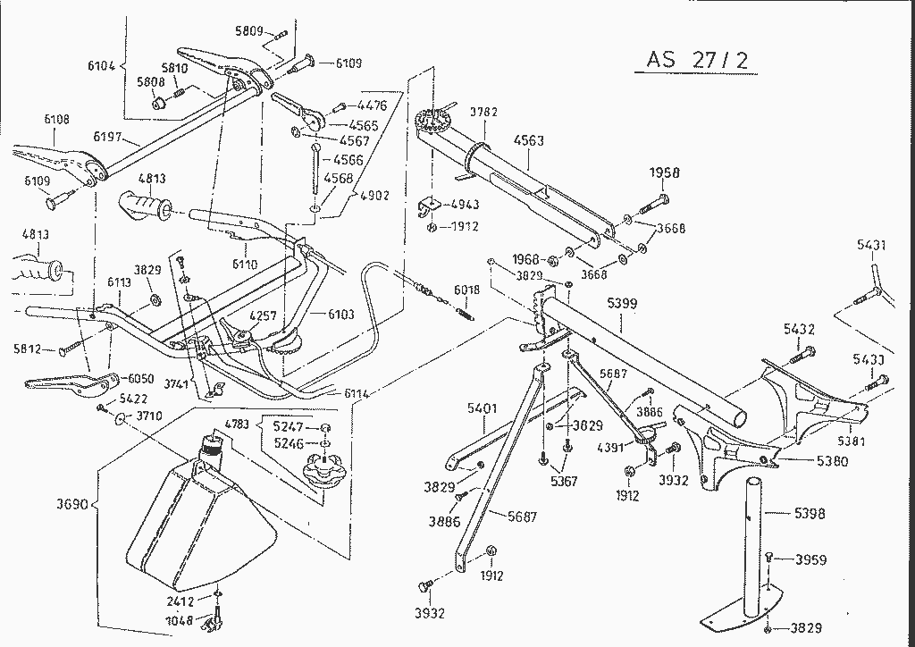 Listes de pièces de rechange
