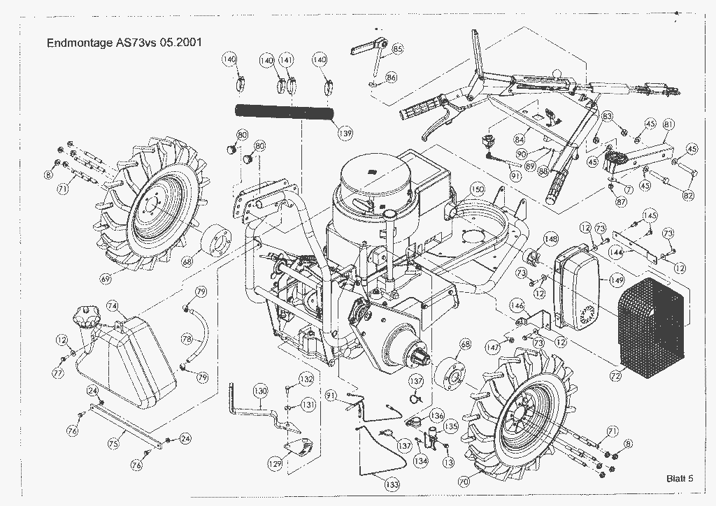 Listes de pièces de rechange