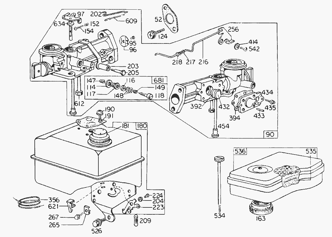 Listes de pièces de rechange