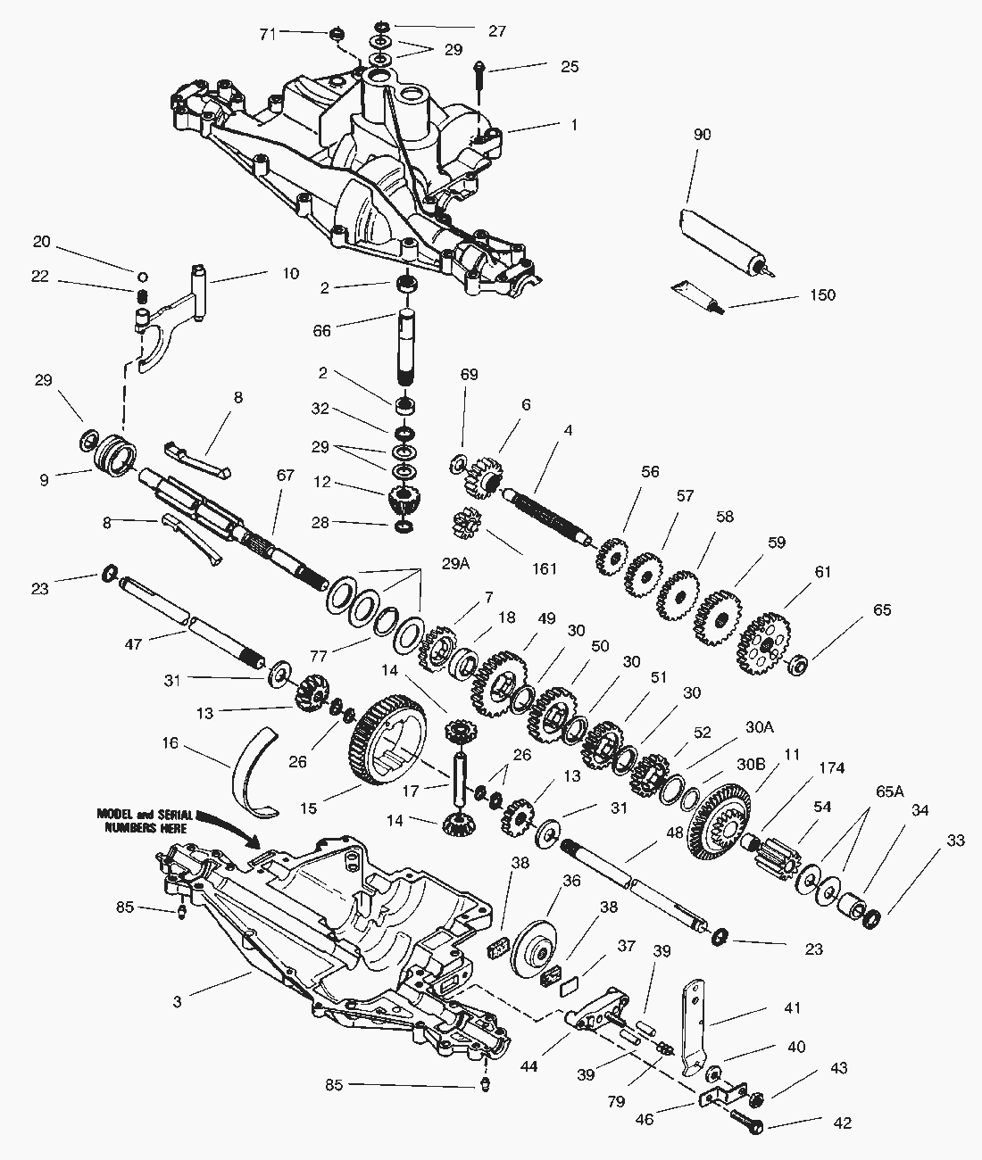 Listes de pièces de rechange